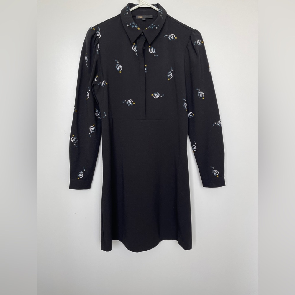 Maje dress with zipper on the side